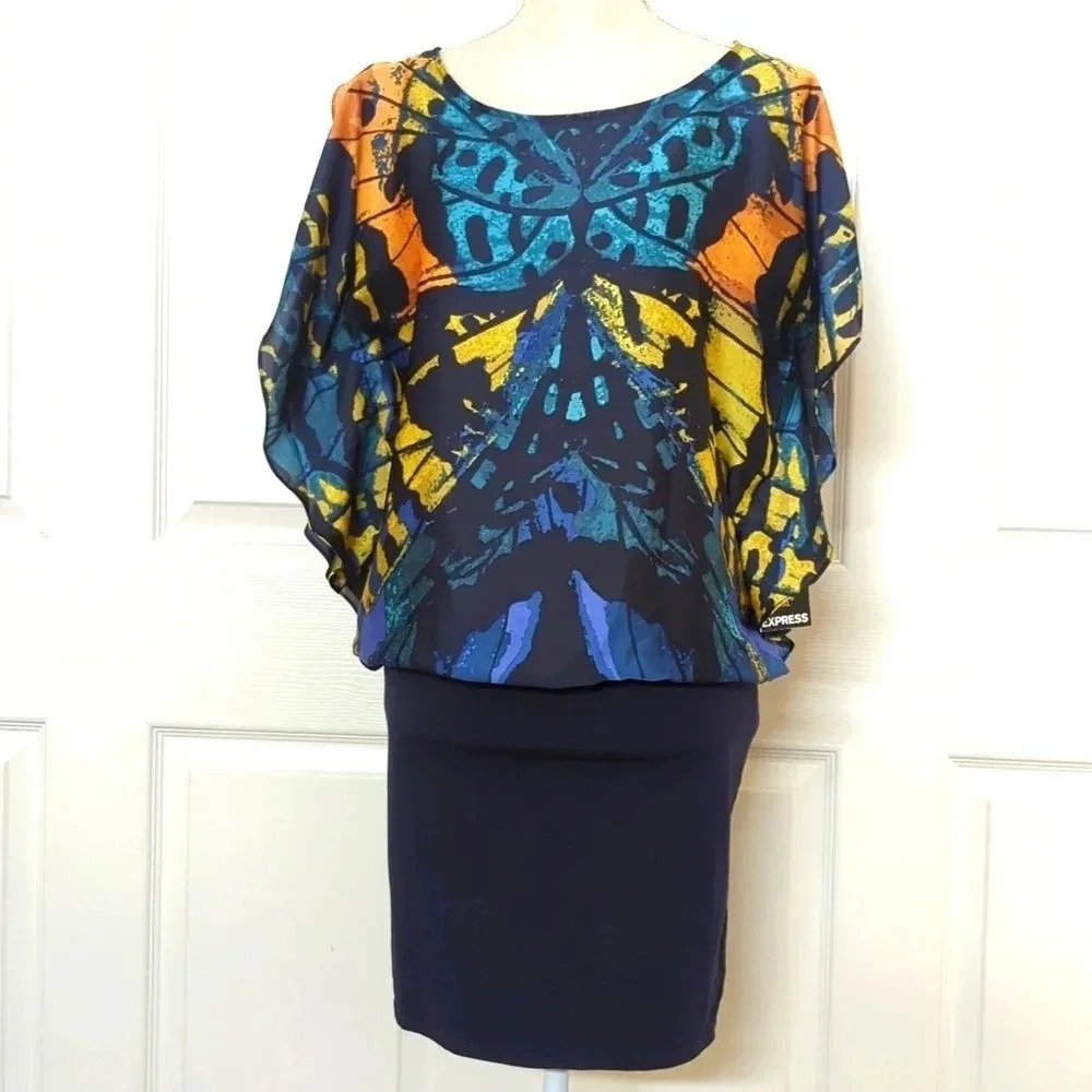 Express Light-weight Butterfly Dress